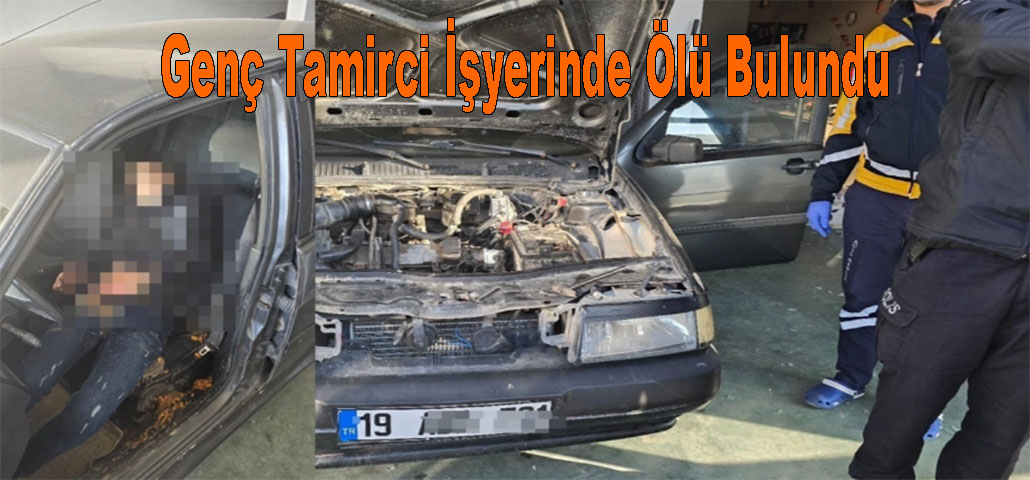 Genç Tamirci İşyerinde Ölü Bulundu