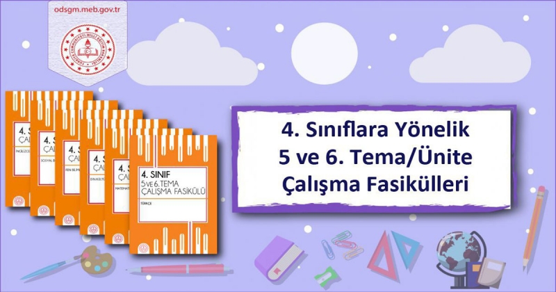 4. Sınıflara Yönelik Çalışma Fasikülleri Yayımlandı