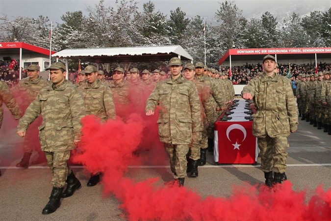 8. Dönem Bedelli Erler Yemin Etti