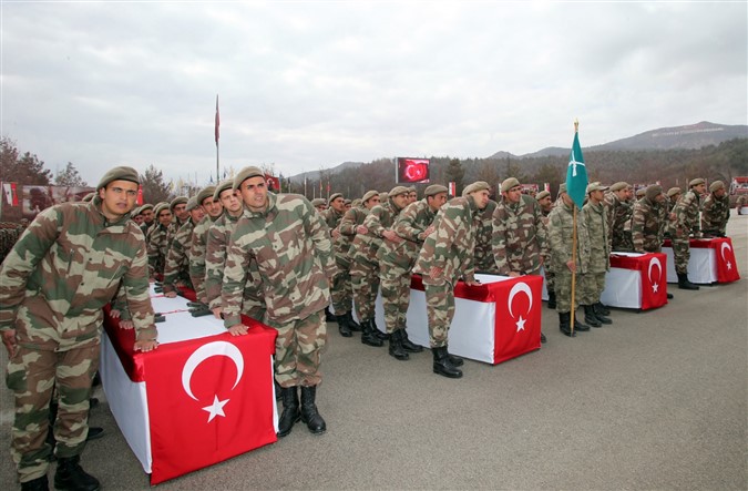 Acemilik Eğitimini Tamamlayan Askerler Yemin Etti