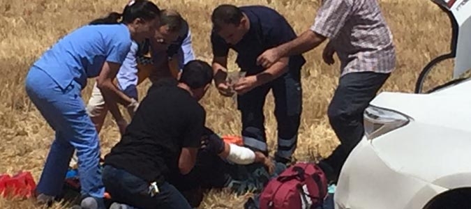  Alaca'da Trafik Kazası