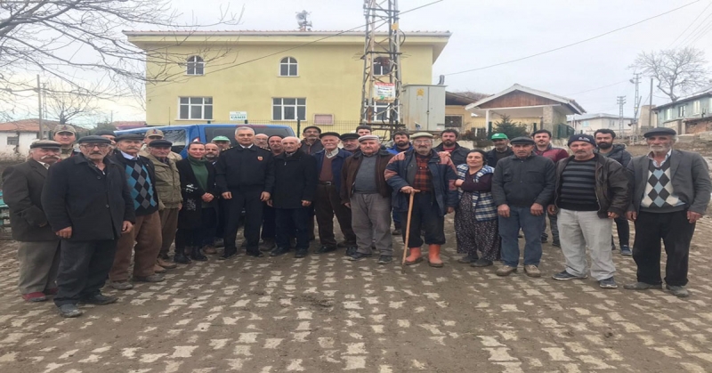 Albay YILDIZ Köy Muhtarları ve Köy Sakinleriyle Bir Araya Geldi