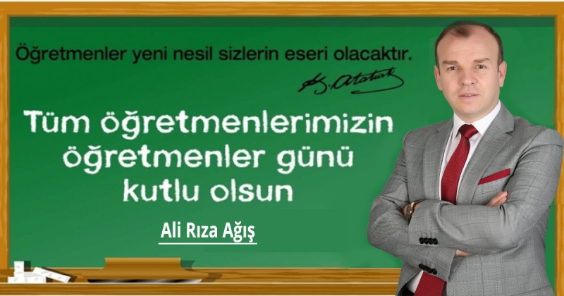 Ali Rıza Ağış - 24 Kasım Öğretmenler Günü Kutlaması