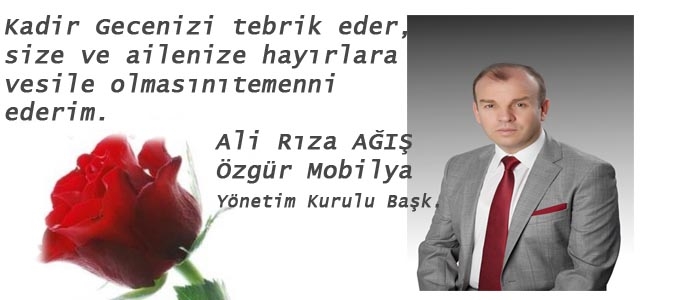 ALİ RIZA AĞIŞ - KADİR GECESİ KUTLAMASI