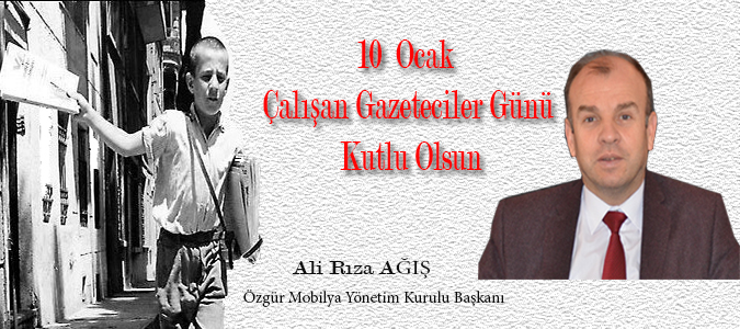 Ali Rıza AĞIŞ Kutlama Mesajı