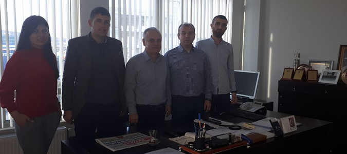 ALİ RIZA AĞIŞ 'DAN ALİ ÖZDEMİROĞLUNA ZİYARET 