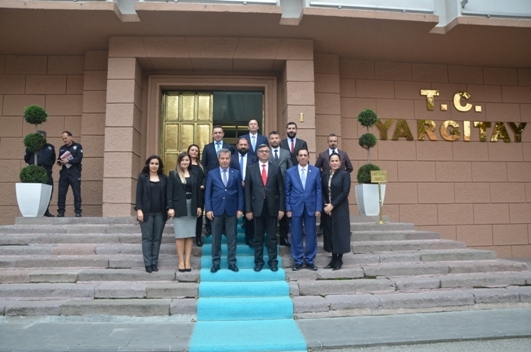 AMASYA BAROSUNDAN YARGITAY'A ZİYARET