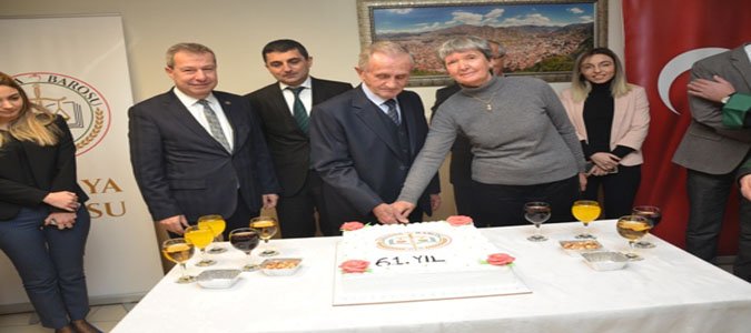 Amasya  Barosu'nun Kuruluşunun 61. Yıldönemi Kutlandı