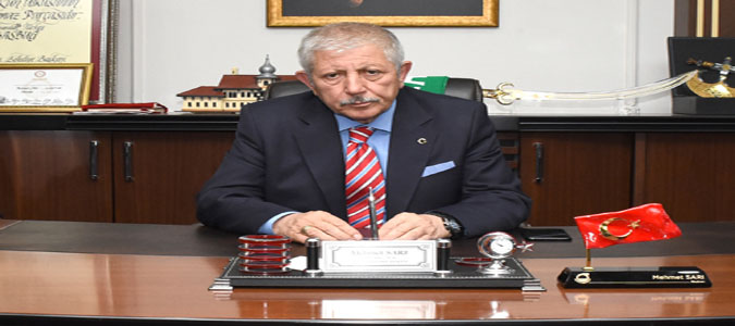  Amasya Belediye Başkanı Mehmet Sarı'nın 19 Mayıs Mesajı