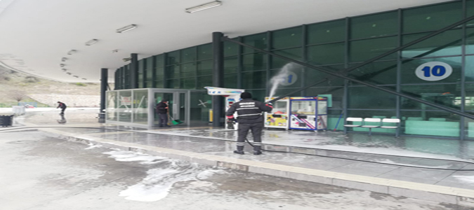 Amasya Belediyesi Koronavirüse Karşı Mücadelesini Sürdürüyor