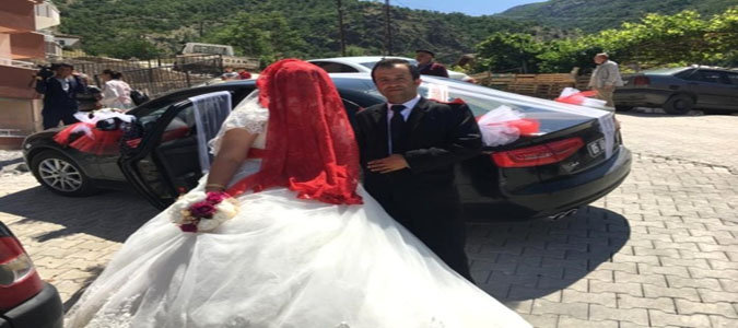 Amasya Belediyesinden Evlenenlere Düğün Arabası