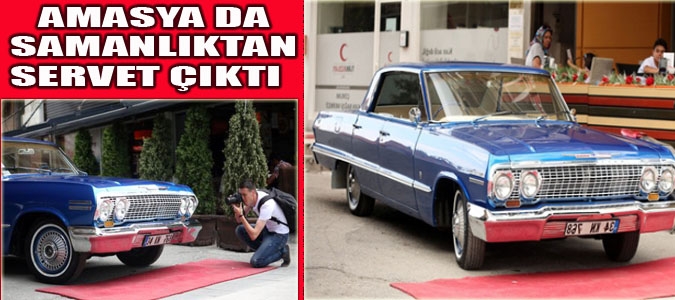 AMASYA DA SAMANLIKTAN SERVET ÇIKTI