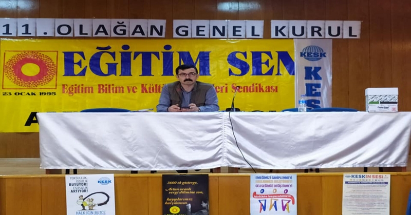 Amasya Eğitim Sen 11. Olağan Genel Kurulu Gerçekleştirildi