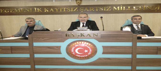 Amasya İl Genel Meclisi Mart Ayı Toplantısı Yapıldı