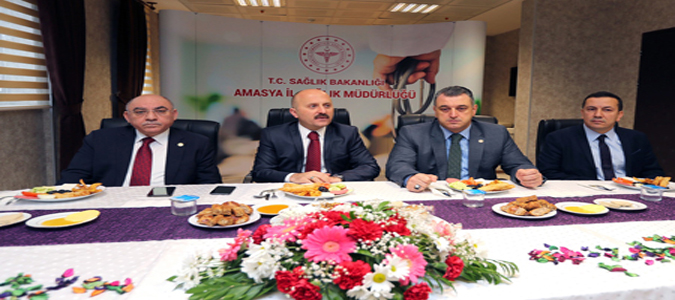 Amasya İl Sağlık Müdürlüğünün 2019 Yılı Çalışmaları Değerlendirildi