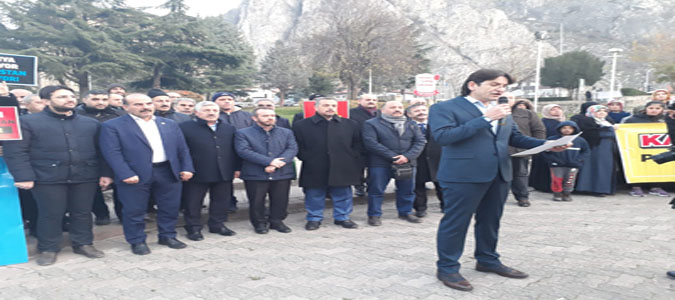 Amasya Memur-Sen 'Emperyalizmi Mazlumların Dayanışması Durdurur'