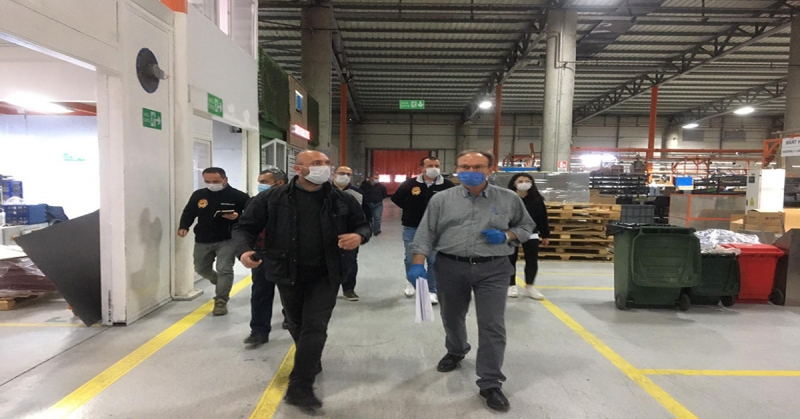  Amasya Sanayi ve Teknoloji İl Müdürlüğü,İşletmelere Yönelik Denetim Gerçekleştirdi