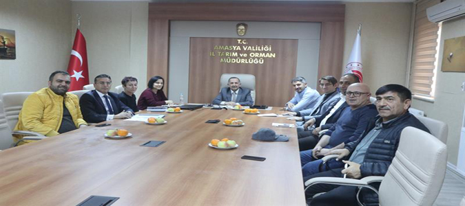 Amasya Soğan Üreticileri ile Değerlendirme Toplantısı Düzenlendi