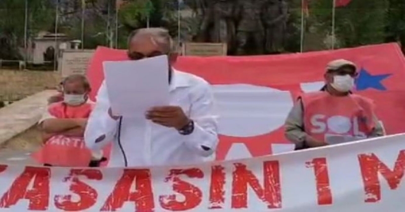 Amasya Sol Parti 1 Mayıs Emek ve Dayanışma Günü Dolayısıyla Basın Açıklaması Yaptı