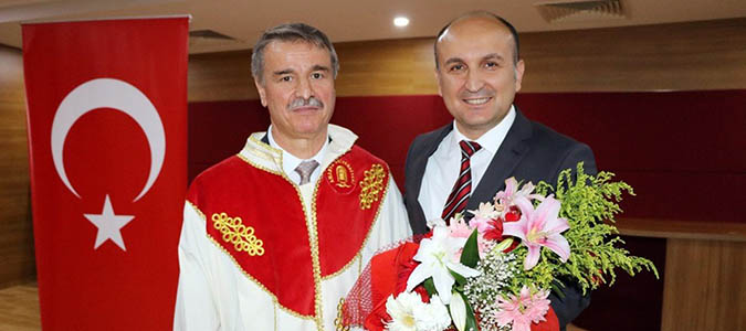 Amasya Üniversitesinde Nöbet Değişimi.