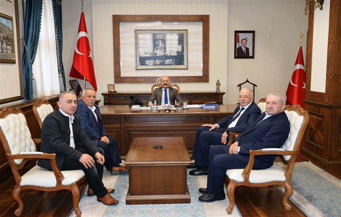 Amasya Ziraat Odası, Vali Varol'u Ziyaret Etti