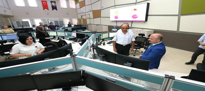 Amasyada 155 Polis İmdat Hattı Çağrıları Yeni Nesil 112 Projesi Sistemine Alındı