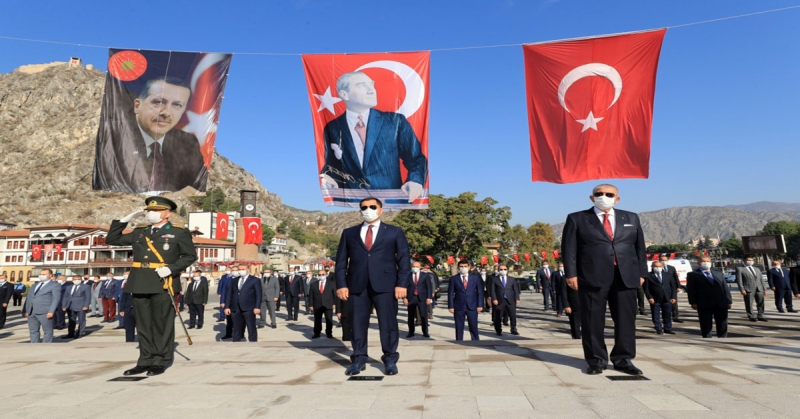 Amasya'da 29 Ekim Cumhuriyet Bayramı Kutlandı