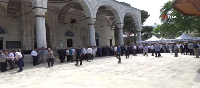 Amasya'da Bayramlaşmalar, bu yıl  Sultan II. Beyazıt Külliyesinde yapıldı.