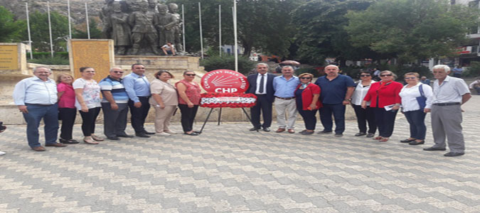 Amasya'da CHP'nin 96'ncı Kuruluş Yıl Dönümü Kutlandı 