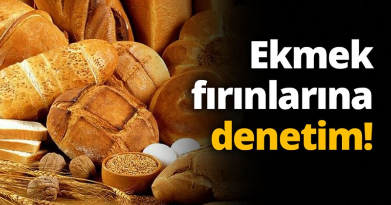 Amasya'da Ekmek Fırınlarında Denetim Yapıldı