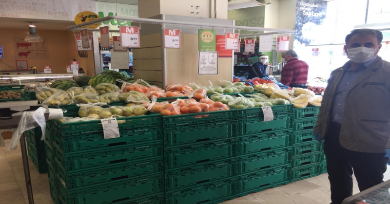 Amasya'da Faaliyet Gösteren Marketlere Yönelik Denetim Gerçekleştirildi
