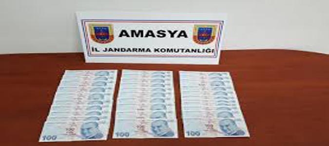 Amasya'da Sahte Para Operasyonu