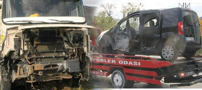     Amasya’da trafik kazası, 4 yaralı