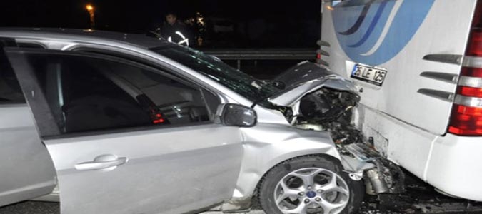 Amasya'da Trafik Kazası 7 Yaralı...!