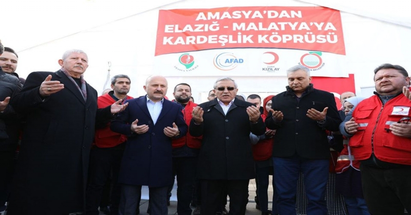 Amasya'dan Elağız ve Malatya'ya Kardeşlik Köprüsü