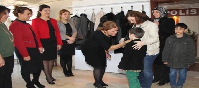 Artunay'dan Polis Ailelerine Moral Desteği