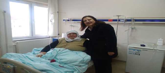 Başkan Özyol'dan Hastane Ziyareti