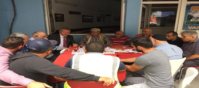 Başkan Sarı, Halkla İç İçe Olmaya Devam Ediyor