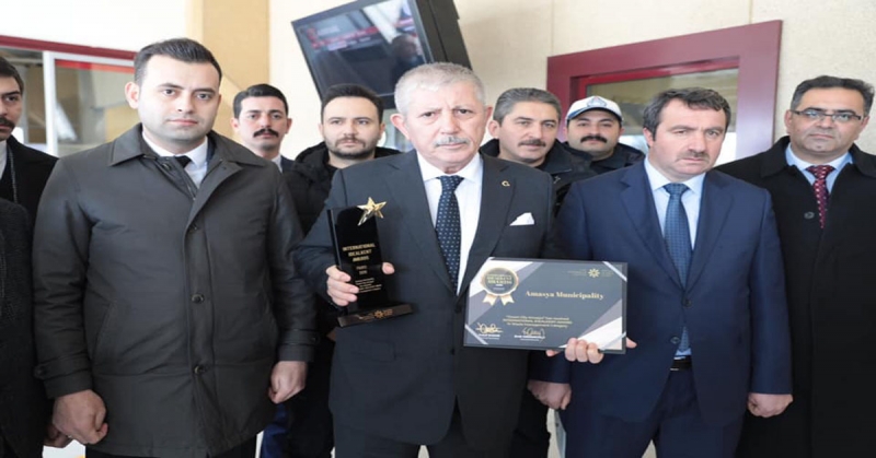 Başkan Sarı;'Tüm Amasyalılar Adına Aldım'