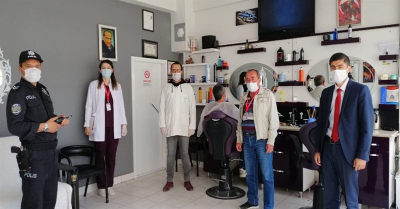 Berber, Kuaför ve Güzellik Merkezlerinde Denetim Gerçekleştirildi
