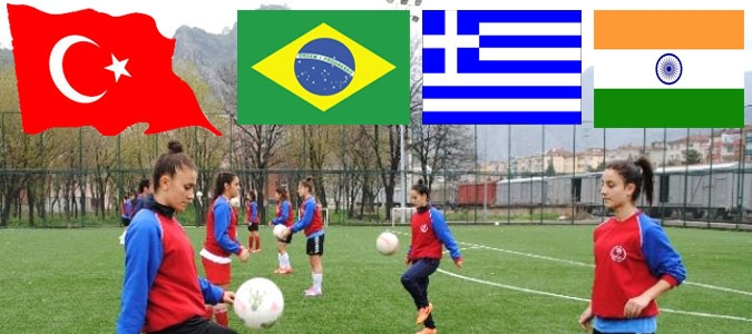 BREZİLYA , YUNANİSTAN VE HİNDİSTAN  İLE AMASYA MÜCADELE EDECEK