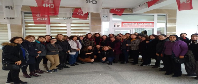 CHP Amasya Gümüşhacıköy İlçe Kadın Kolları Başkanı Laçin Güven Tazeledi