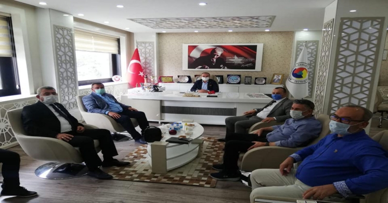 CHP Heyetinden ATSO Başkanı Kırlangıç’a Ziyaret