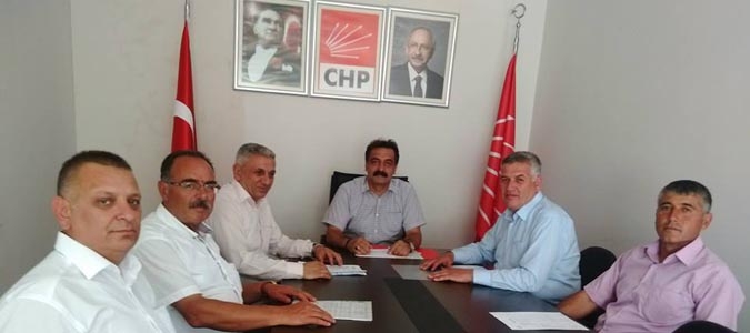 CHP İl Genel Meclis üyeleri ağustos ayı toplantısını gerçekleştirdi