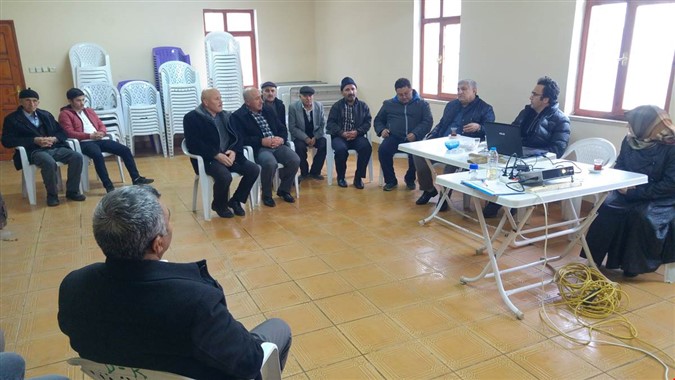 Çiftçi Eğitim Toplantısı Düzenlendi