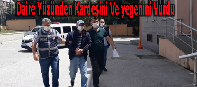 DAİRE YÜZÜNDEN KAN AKTI