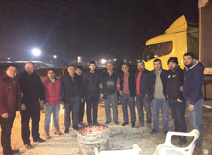 Deniz Mutaf'dan Nakliyecilere Destek