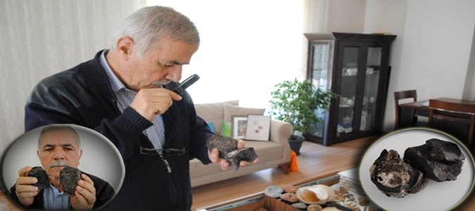 Emekli Öğretmen, Gök Taşı Bulduğunu Öne Sürdü