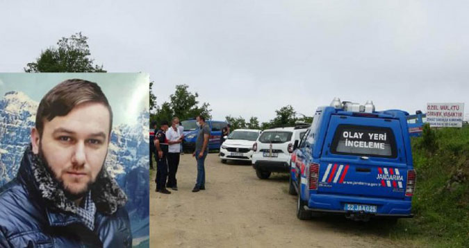ENSE VE ŞAKAĞINDAN VURULMUŞ