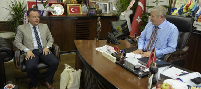 Erbaa Kaymakamı Karacan’dan Başkan Sarı’ya ziyaret